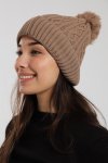 Senza 2 Pack Pom Pom Beanie Winter Hat Variety Pack