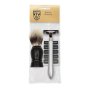 3 Swords Set: Shaving Brush Razor Spare Blades Pl 6808