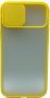 Iphone 12/12 Pro Frosted Slider Yellow