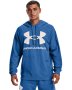 Men's Ua Rival Fleece Big Logo Hoodie - 474 / Md