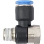 Pu Hose Fitting Tee 10MM X 1/4F X 1/4M