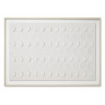 White Textured Wall Frame 80×120 WF005
