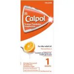 Calpol Paed Susp 100ML Orange