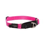 Rogz Utility Control Collar Web - Large Pink