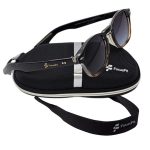 Focusfit Retro-inspired UV350 Round Sunglasses C3408PL-TO