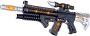 Toy Gun For Kids With Light Sound & Vibration Army Style Musical Futuristic