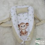 Baby Safe Nest Safe Sleeping Pod Monkey Leaf