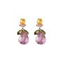 A Symphony Of Sparkle: The Enchanted Teardrop Earrings
