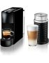 Nespresso Essenza MINI Coffee Machine Piano Black & AEROCCINO3 Bundle