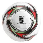Kqcibz Professional Soccer Ball Size 5 Official Soccer Training Football Ball Competition Outdoor Football White
