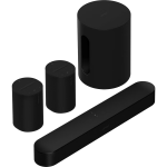 Sonos Beam + Sub MINI + 2X Era 100 Black