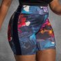 Plus Size Body Logic Floral Printed Cycle Shorts