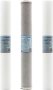 FS20SCS 20 Inch Slimline Replacement Filter - Standard Set Of 3 Polypropylene Carbon Filter Cartridge