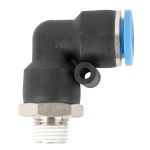 Aircraft - Elbow 12MM-1 8 M Pu Hose Fitting - 2 Pack