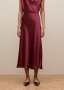 Satin Bias Cut Skirt