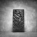 Laser Cut Screen - Design 053 - 1040 X 535 X 20 Matt Black Outdoor