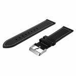 Samsung Killer Deals 22MM Vegan Leather Strap For Gear S3 Frontier- Black - Best Bargains Online