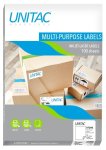 : Inkjet-laser Multi-purpose Labels UT200- 1 Up