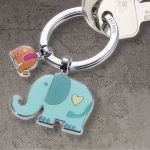 Keyring Lucky Elephants