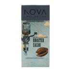 Nova Artisanal Tempered Chocolate - Dark With Crunchy Roasted Cacao - Slab 100G