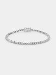 White Gold 1CT Diamond Tennis Bracelet