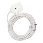 Extension Cord Janus Eurolux White 1.5MMX10M