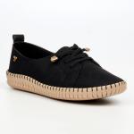 Dayna 1 Flat Sneaker - Black - 8