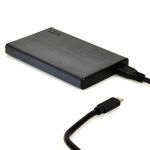 Port Connect 2.5 Usb-c External Hdd Enclosure Black
