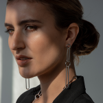 Juliette Silver Hoop Earrings - Silver