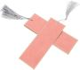 5PCS Chinese Style Paper Bookmarks With Tassels Unfinished Blank Cardstock