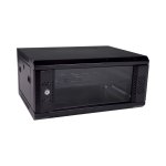 4U Single Sec 600X450MM 1SHELF Flat Pack