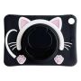 Kids Protective Silicone Kitty Cover For Samsung Galaxy Tab A8 10.5- Black