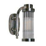 Oxford Brass Or Silver Wall Light Indoor outdoor - Antique Brass