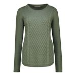 Curved Hem Sweater