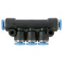 AirCraft Pu Hose Fitting Manifold 4-4MM