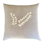 Natura L Punch Needle Leaf 2 Scatter Cover - 60CM X 60CM