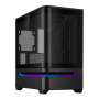 Asus Prime AP202 Argb Curved Tempered Glass Micro-atx Chassis Black