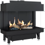 - Leo 70 Lp 3-SIDED Gas Fireplace Built-in