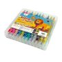 24-COLOUR Twist-up Crayons