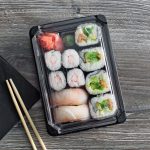 Sushi Box Black Bottom 14X24