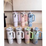 Marble Stanley Dupe 1200ML - Type 7