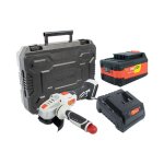 Tork Craft 20V Cordless Angle Grinder 115MM Kit TORKIT017