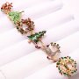 6PCS Napkin Rings Golden Napkin Rings For Christmas Decoration Ornaments Holiday Napkin Holders For Dining Anniversary Birthday Easter Fall Halloween Thanksgiving Party Of Table Set