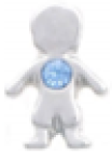 Bcb - Children Birthstone Charms For Floating Locket Boy - December