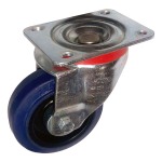 Blue Elastic Rubber Castor 390 Series Ngr