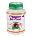 Willow Vitamin A To Zinc 60 Capsules