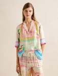 Brooklyn Satin Shirt - 18 Olympia Holiday Co-ord