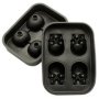 Skull Head Silicone Ice Tray 4 Slots