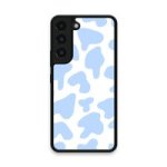 Custom Printed Tpu Cases - Samsung Galaxy S22 5G & 39 Blue Cow Print& 39 By