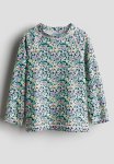 Upf 50 Swim Top - Dark Blue Floral